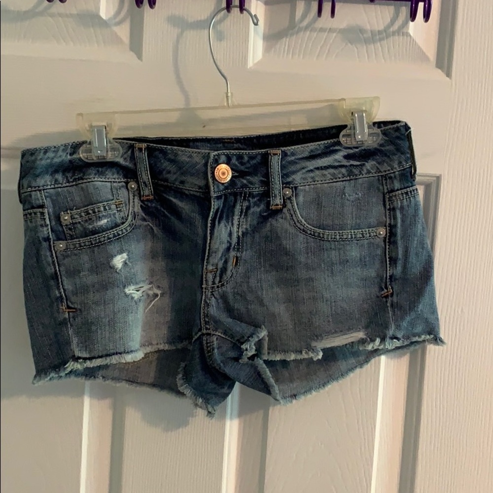 American eagle jean shorts